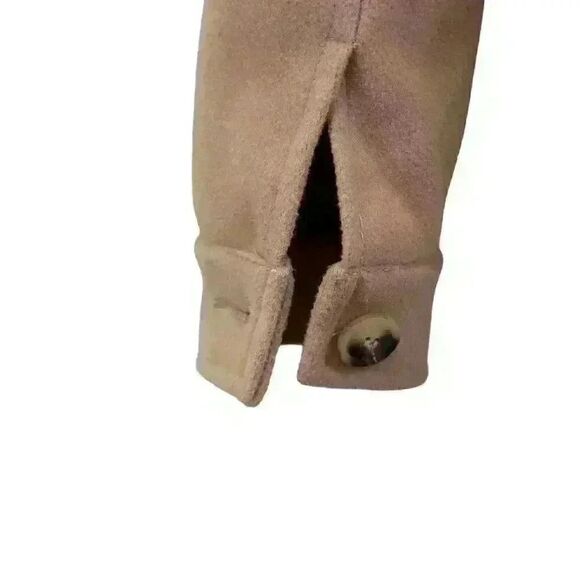 DELUC Roz Beige Brown Color Shirt Jacket Button Up w/Front Pockets Size Medium - Picture 6 of 7